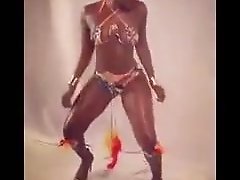 African aka Island dancer