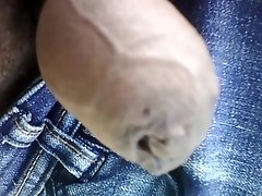 Desi unsure guy fingering his dick before a party