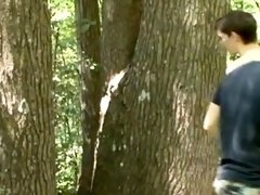 amateurs boyscouts fucking in the woods
