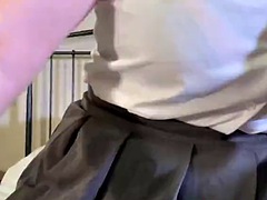 POV - You fuck and cum inside a British 18 year old girl in uniform