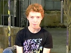 Leo Ocean reshapes bound ginger twink ass with cock