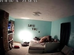 Cheating housewife enjoys a hot fuck session on hidden cam